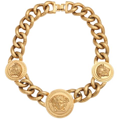 versace gold chain prices|versace gold chain and pendant.